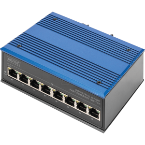 DIGITUS DN650106 - Switch, 8-Port, Fast Ethernet