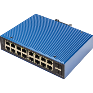 Digitus DIGI DN-651158 - Switch, 18-Port, Gigabit Ethernet, SFP