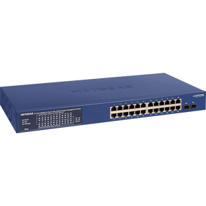 NETGEAR GS724TPP - Switch, 24-Port, Gigabit Ethernet, PoE+