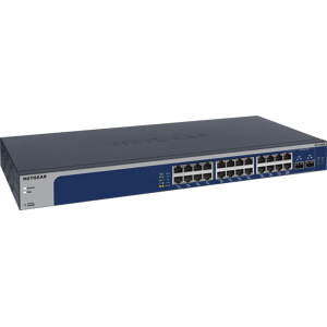 NETGEAR XS724EM - Switch, 24-Port, 10 Gigabit Ethernet, Managed