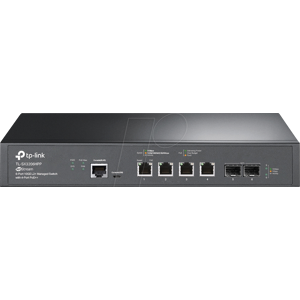 TP-Link TPLINK SX3206HPP - Switch, 6-Port, 10 Gigabit Ethernet, PoE++, SFP+