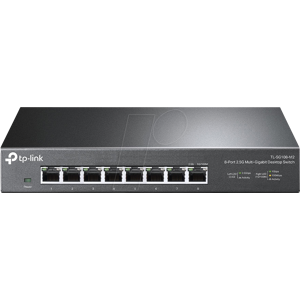 TP-Link TPLINK TLSG108M2 - Switch, 8-Port, 2,5 Gigabit Ethernet