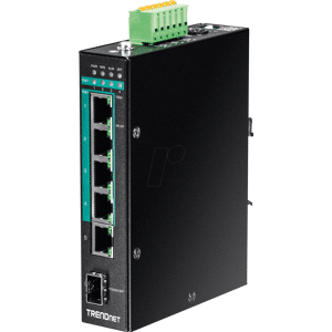 Trendnet TRN TI-PG541I - Switch, 6-Port, Gigabit Ethernet, PoE