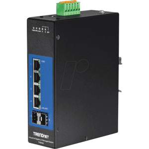 Trendnet TRN TI-G642I - Switch, 6-Port, Gigabit Ethernet, 2x SFP