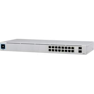 Ubiquiti UBI USW-16-POE - Switch, 18-Port, Gigabit Ethernet, PoE+, SFP