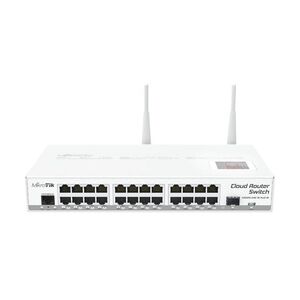 MikroTik Cloud Router Switch CRS125-24G-1S-2HnD-IN L3 verwaltet 24 x 10/100/1000 + 1 x SFP Desktop Gleichstrom