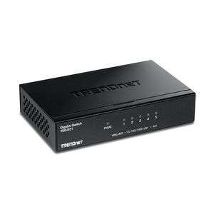 TRENDnet TEG-S51, 5-Port Gigabit-Desktop-Switch