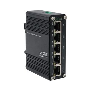 EXSYS EX-62020PoE 5-Port Industrie Ethernet Switch PoE