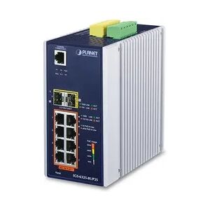 PLANET IGS-6325-8UP2S Netzwerk-Switch Managed L3 Gigabit Ethernet (10/100/1000) Power over Ethernet (PoE) Aluminium, Schwarz