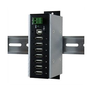EXSYS EX-1177HMVS-WT 7 Port USB 2.0 HUB 15KV Surge Protection