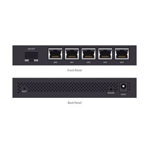 UBIQUITI NETWORKS Ubiquiti ER-X-SFP Edge Router X 5-Port 24V Passive PoE, 1GB SFP Port