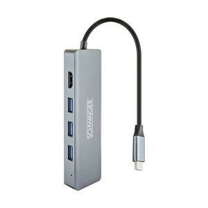 Schwaiger USB 3.0 HUB schwarz