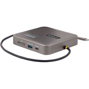 StarTech.com USB-C Multiport Adapter, USB C Auf Dual 4K 60Hz HDMI 2.0b Dockingstation, HDR10, 2x 10Gbit/s USB Hub, 100W PD, GbE, SD, 35cm Kabel,