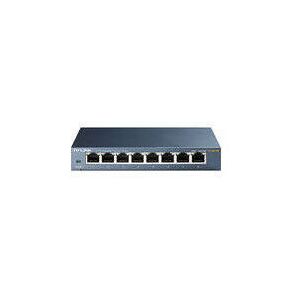 TP-LINK Switch 8x GE TL-SG108 Metall Gehäuse (TL-SG108)