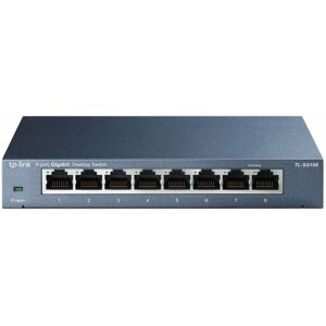 TP-LINK TL-SG108 8x Port Desktop Gigabit Switch Metall (TL-SG108 V3)