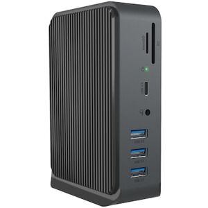 Raid Sonic Raidsonic ICY BOX IB-DK2261AC DisplayLink USB Typ-C/A DockingStation 2xHDMI