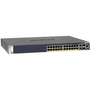 Netgear ProSAFE M4300-28G 26x RJ-45, 2x SFP+, 480W PoE+ Rackmount Managed Switch