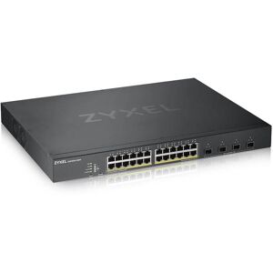 ZyXEL XGS1930-28HP 28-Port Smart Managed Switch, 24xGbE, 4x 10G SFP+, PoE+ 375W