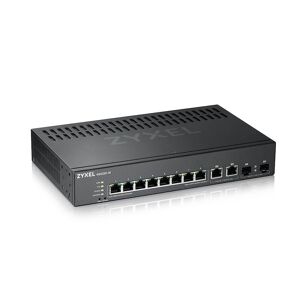 ZyXEL GS2220-10 52-Port Smart Managed Switch 48x GbE PoE+ 375W, 4x 10G SFP+ Rack