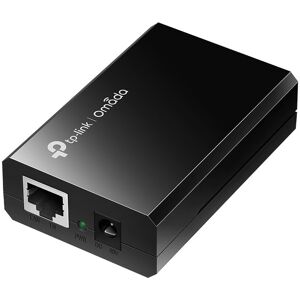 Tp-Link 802.3at/af Gigabit Poe Injector , Non-Poe To Poe Adapter , Supplies Up - Sehr Gut Schwarz 1-Port PoE