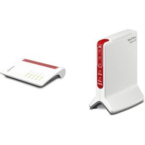 AVM Fritz!Box 7530 AX WI-FI 6 Router DSL/VDSL & Fritz!Box 6820 LTE International LTE-Modem, LTE 4G und UMTS 3G,WLAN N bis 450 MBit/s, 1 x Gigabit-LAN, geeignet für Österreich/Schweiz