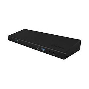 ICY BOX IB-DK2244AC - Dockingstation - USB-C - 3 x HDMI, 2 x DP - 1GbE - 135 Watt