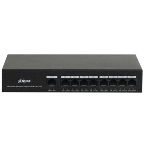 Dahua Pfs3009-8et-65 Switch Unmanaged 8 Ports Poe + 1 Port 10/100mbps Base-T 65w