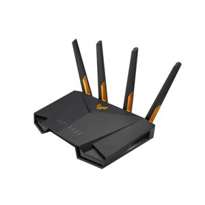 Asus Dual Band WiFi 6 Gaming Router   TUF-AX3000   802.11ax   2402+574 Mbit/s   10/100/1000 Mbit/s   Ethernet LAN (RJ-45) ports 4   Mesh Support Yes   MU-M