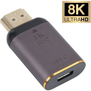 Shoppo Marte 8K 60Hz USB-C / Type-C Female to HDMI Male Adapter