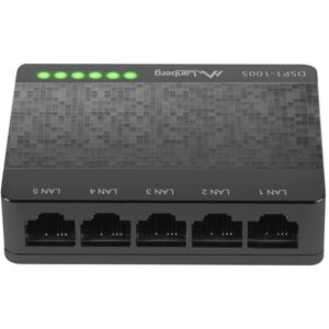 Lanberg DSP1-1005 Switch 5-portar 100/1000 Mbps