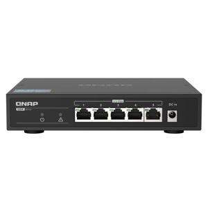 Qnap QSW-1105-5T netværksswitch Ikke administreret Gigabit Ethernet (10/100/1000) Sort