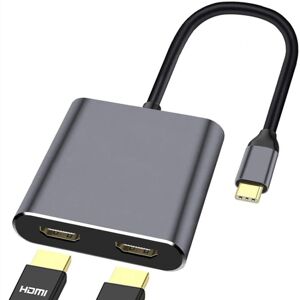 Shoppo Marte ZS-SGSHDMI USB-C / Type-C to Dual HDMI Adapter