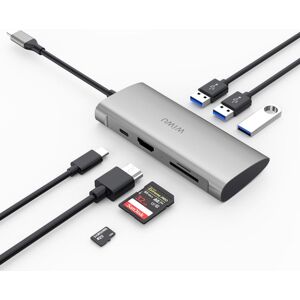 WIWU A731 7 In 1 Type-C / USB-C Multifunctional Extension HUB Adapter