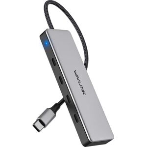 WAVLINK WL-UHP3411 10G Data Transfer Hub 4-in-1 Type-C to 4 USB-C 3.2 Gen2 Ports Adapter