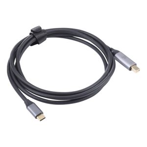 Shoppo Marte USB-C / Type-C Male to 4K 60Hz Mini DP Male Adapter Cable, Length: 1.8m