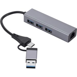 Shoppo Marte SL-006 USB3.0 Gigabit Network Type-C to Network Port USB x 3 HUB