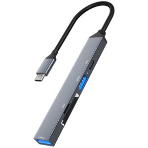 Shoppo Marte ADS-806C 5 in 1 USB-C / Type-C to USB 3.0 + USB-C / Type-C + SD/TF + USB2.0 HUB Docking Station