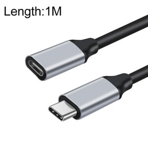 Shoppo Marte 1m 10Gbps USB-C / Type-C Male to Female Charging Data Transmission Extension Cable
