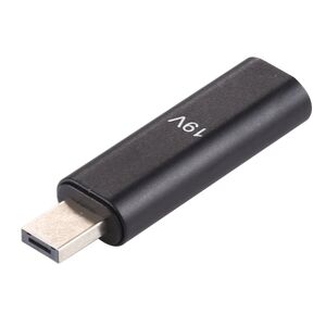 Shoppo Marte 19V Type-C / USB-C Female to PD Aluminium Alloy Adapter for Asus (Black)