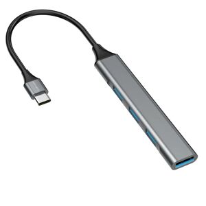 4smarts 4-in-1 Hub USB-C - Space Grey