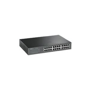 TP-Link JetStream TL-SG1024DE - Switch - 24 x 10/100/1000 - monterbar på stativ