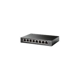 TP-Link Easy Smart TL-SG108PE - Switch - smart - 4 x 10/100/1000 (4 PoE+) + 4 x 10/100/1000 - desktop - PoE+ (64 W)