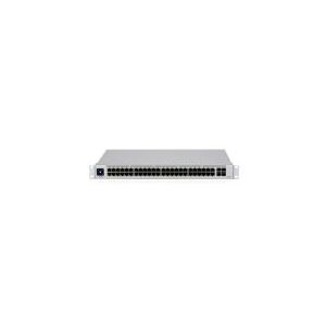 Ubiquiti UniFi Switch USW-48-POE - Switch - Administreret - 48 x 10/100/1000 (32 PoE+) + 4 x Gigabit SFP - desktop, monterbar på stativ - PoE+ (195 W)