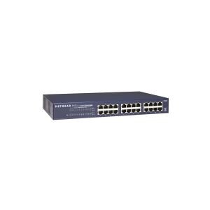 NETGEAR JGS524v2 - Switch - ikke administreret - 24 x 10/100/1000 - desktop, monterbar på stativ - AC 100/230 V