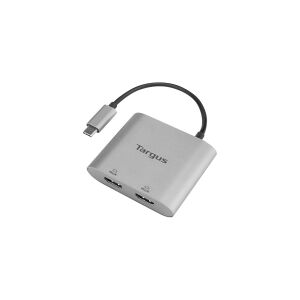 Targus - Videoadapter - 24 pin USB-C han til HDMI hun - sølv - 4K support