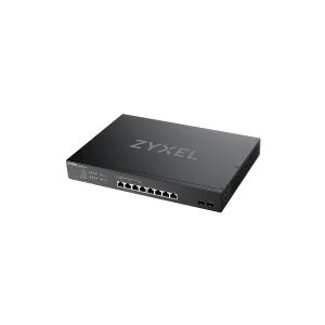 ZyXEL Communications Zyxel XS1930-10 - Switch - smart - 8 x 100/1000/2.5G/5G/10GBase-T + 2 x 10 Gigabit SFP+ - monterbar på stativ