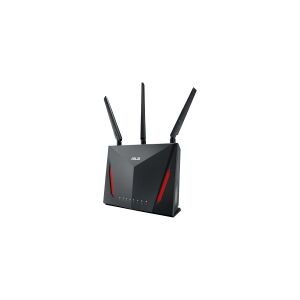 ASUS RT-AC2900 - - trådløs router - 4-port switch - 1GbE - Wi-Fi 5 - Dual Band