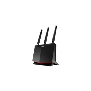 ASUS 4G-AC86U - Trådløs router - WWAN - 4-port switch - GigE - Wi-Fi 5 - Dual Band - 4G eftersyn ikke inkluderet