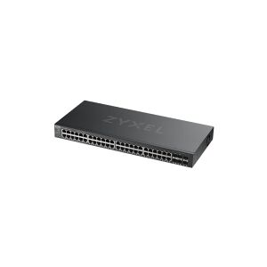 ZyXEL Communications Zyxel GS2220-50 - Switch - Administreret - 44 x 10/100/1000 + 4 x combo Gigabit SFP + 2 x Gigabit SFP - monterbar på stativ