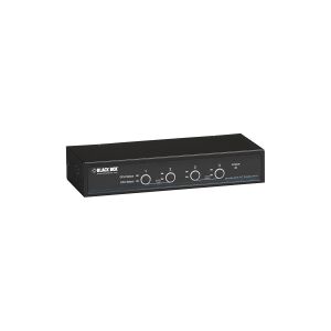 Black Box ServSwitch DT DisplayPort - KVM / audio / USB switch - 4 x KVM / audio / USB - 1 lokalbruger - desktop